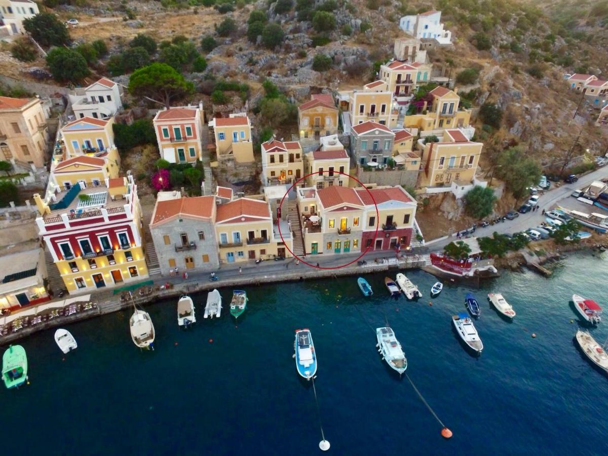 SeaMe Villa Symi Bagian luar foto