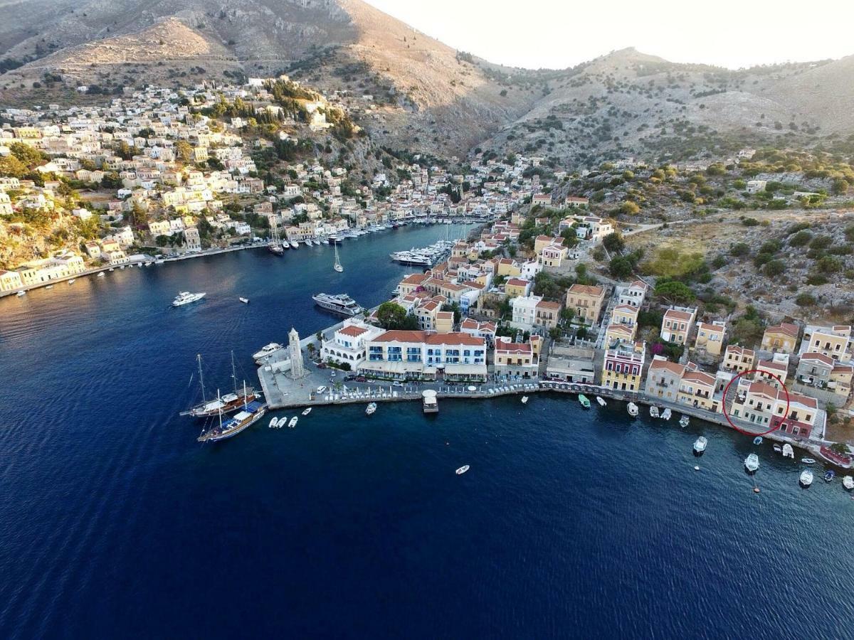 SeaMe Villa Symi Bagian luar foto