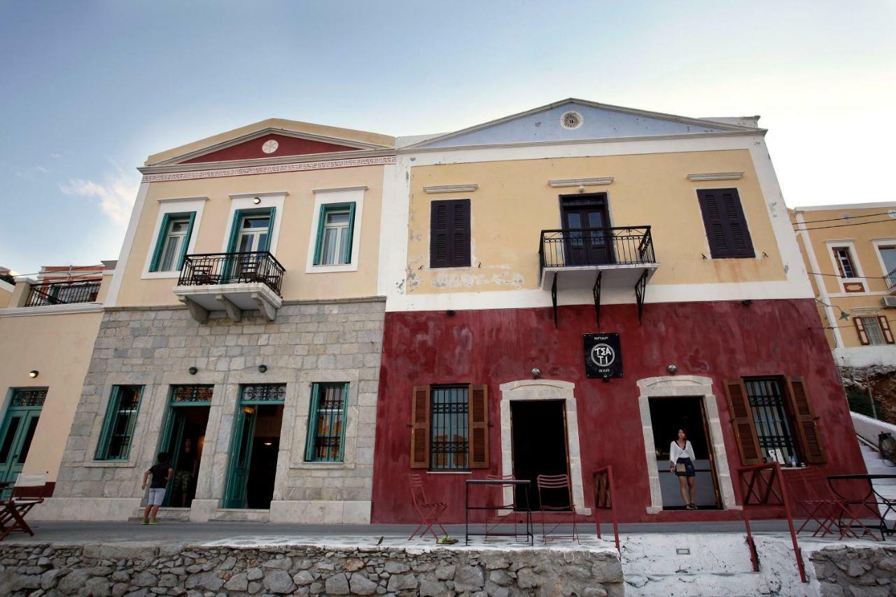 SeaMe Villa Symi Bagian luar foto