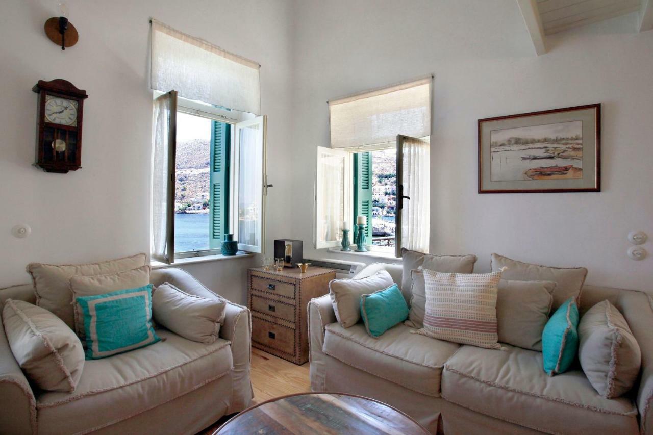 SeaMe Villa Symi Bagian luar foto