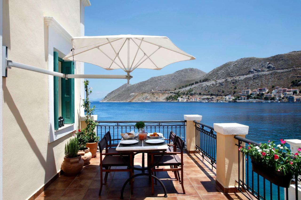 SeaMe Villa Symi Bagian luar foto