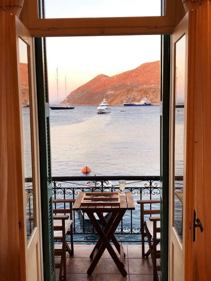 SeaMe Villa Symi Bagian luar foto