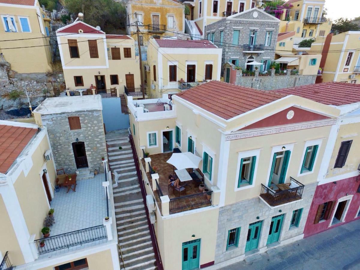 SeaMe Villa Symi Bagian luar foto