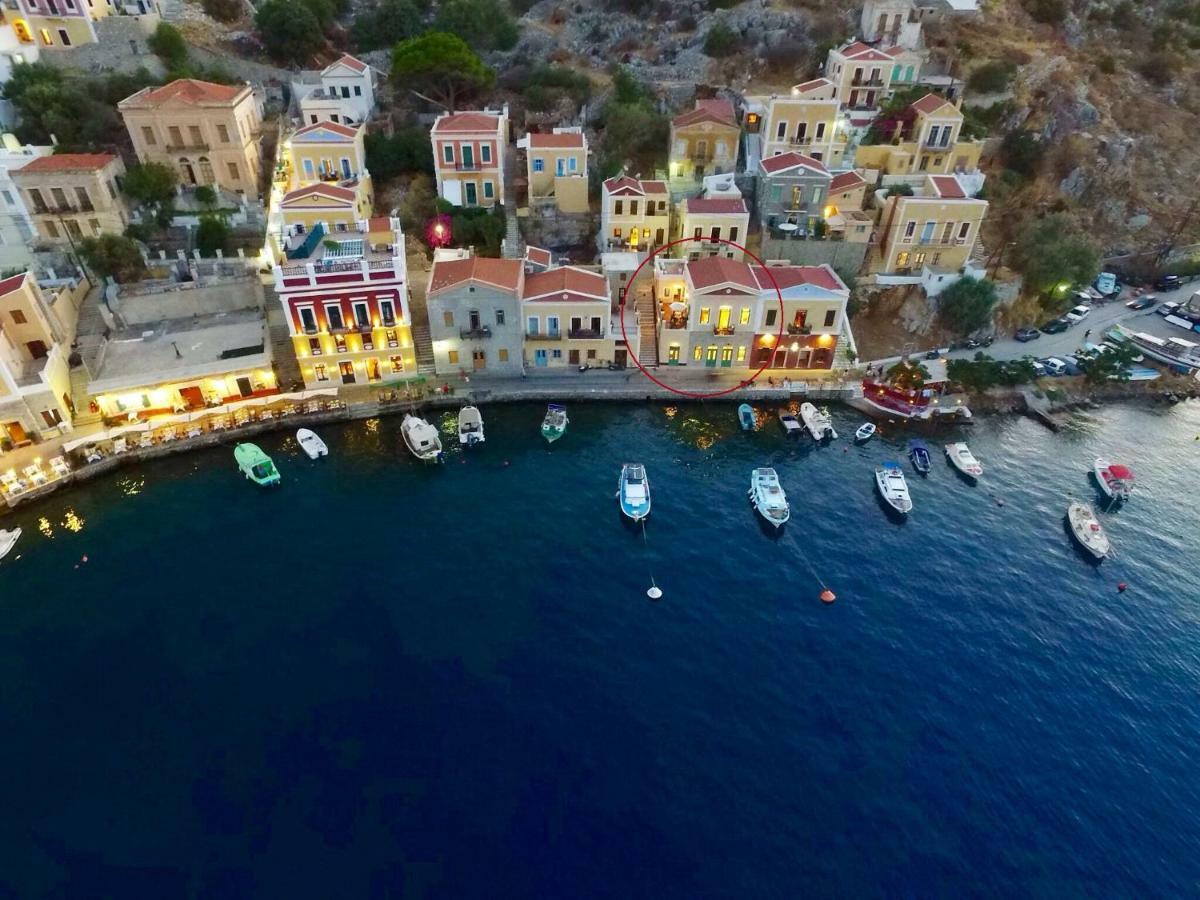 SeaMe Villa Symi Bagian luar foto