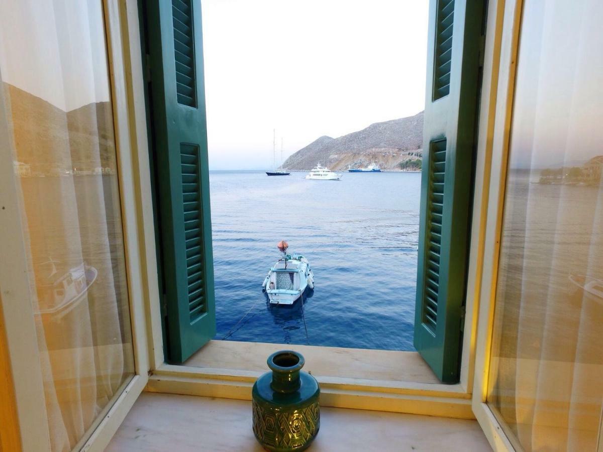 SeaMe Villa Symi Bagian luar foto