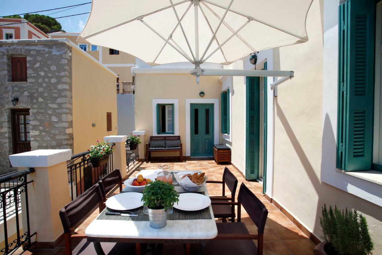 SeaMe Villa Symi Bagian luar foto