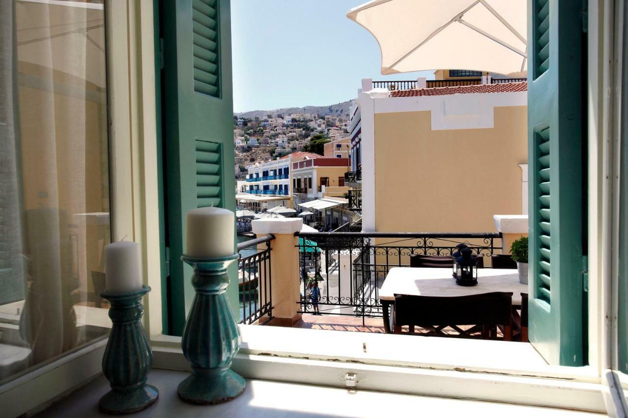 SeaMe Villa Symi Bagian luar foto
