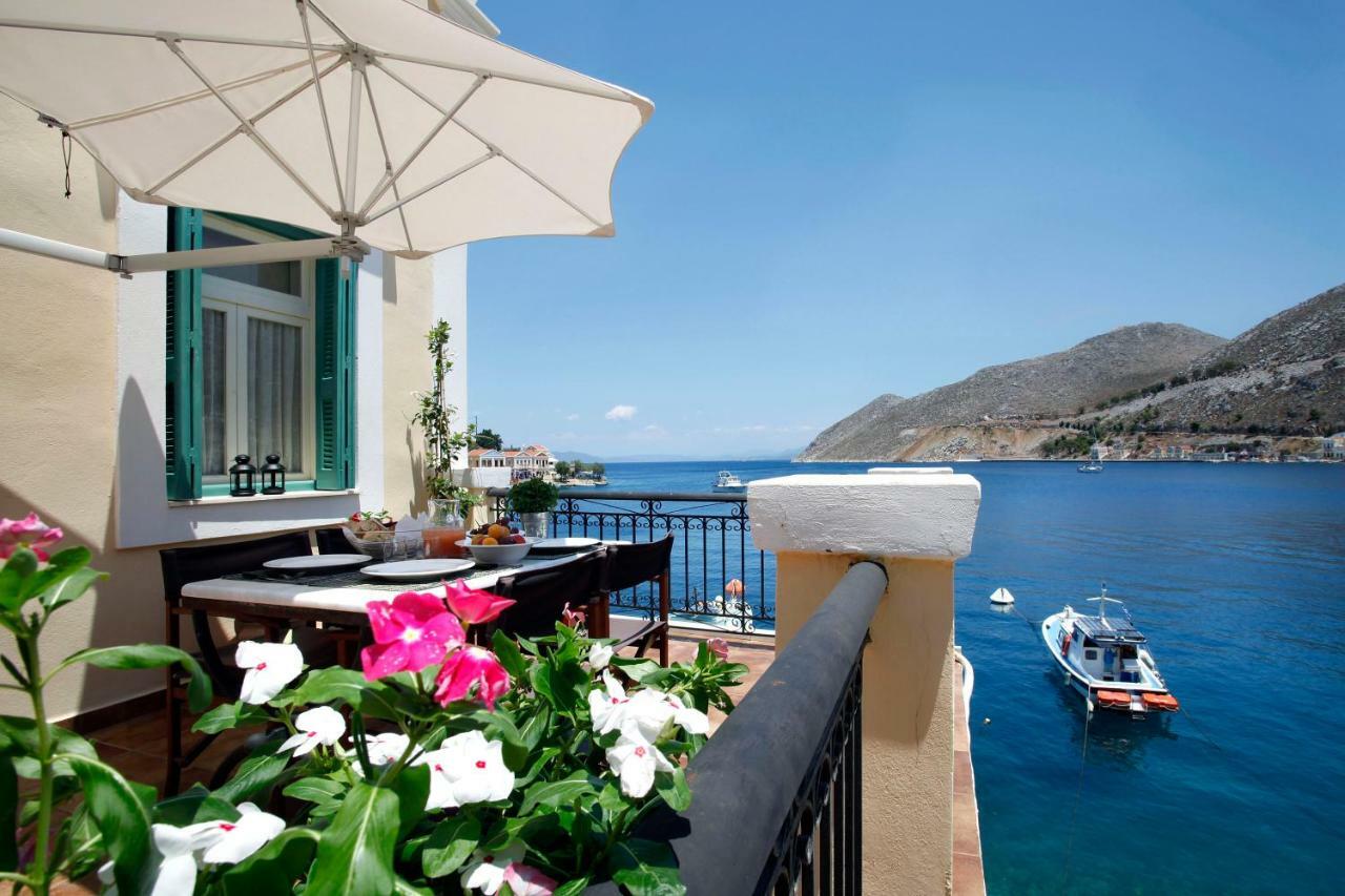 SeaMe Villa Symi Bagian luar foto