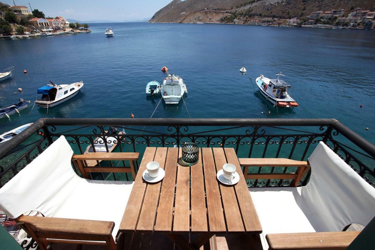 SeaMe Villa Symi Bagian luar foto