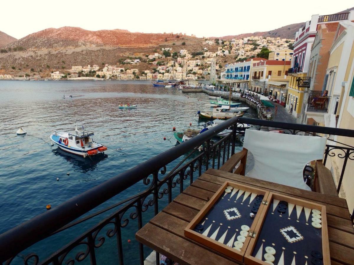 SeaMe Villa Symi Bagian luar foto
