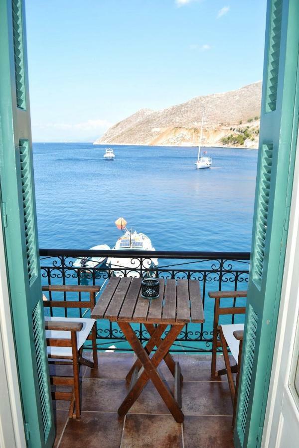 SeaMe Villa Symi Bagian luar foto