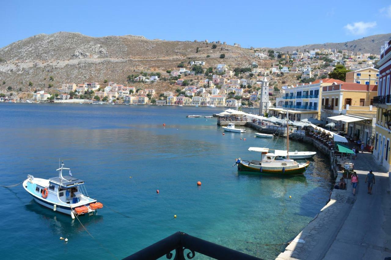 SeaMe Villa Symi Bagian luar foto
